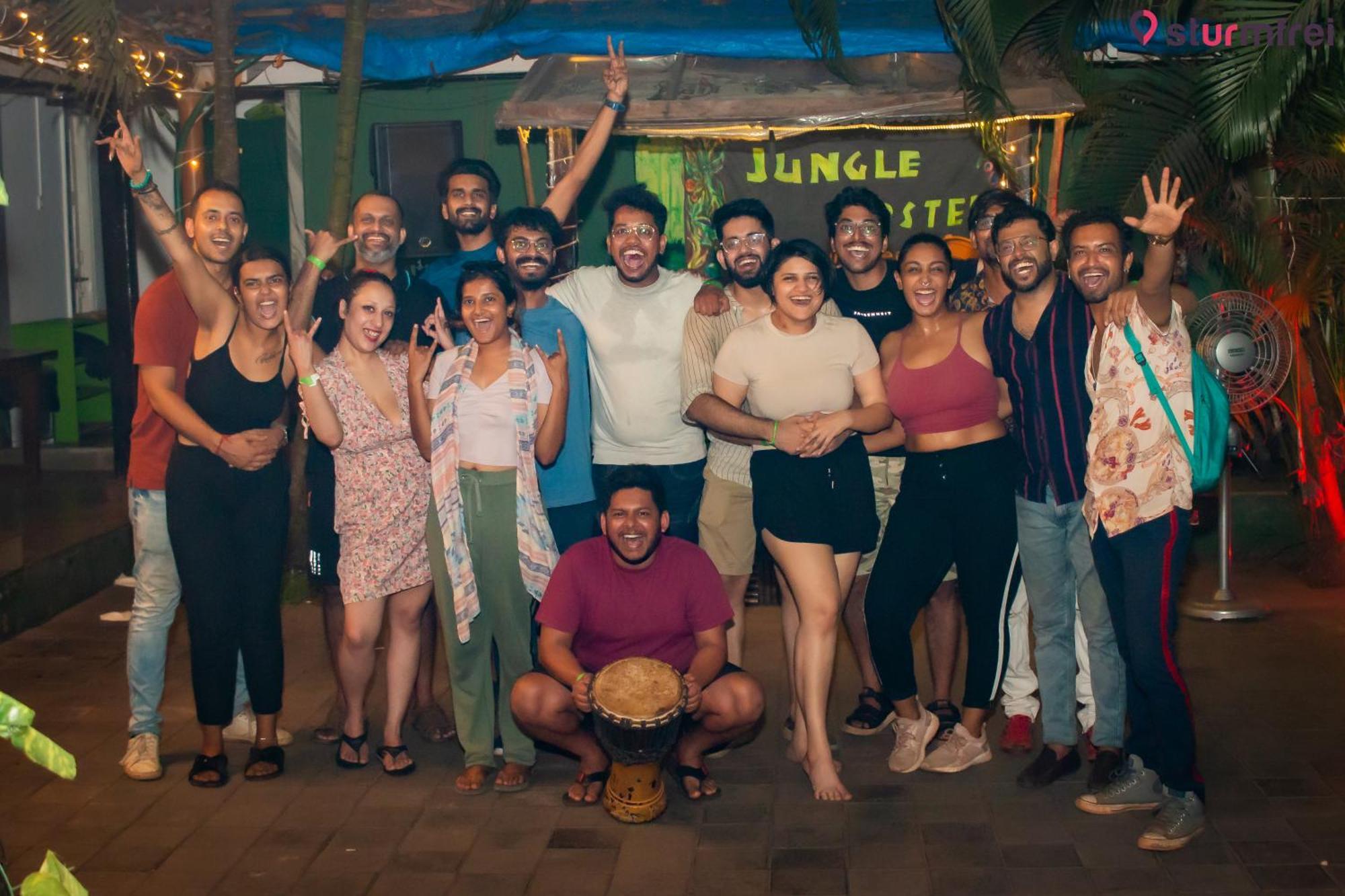 Jungle By Sturmfrei Vagator Hostel Luaran gambar
